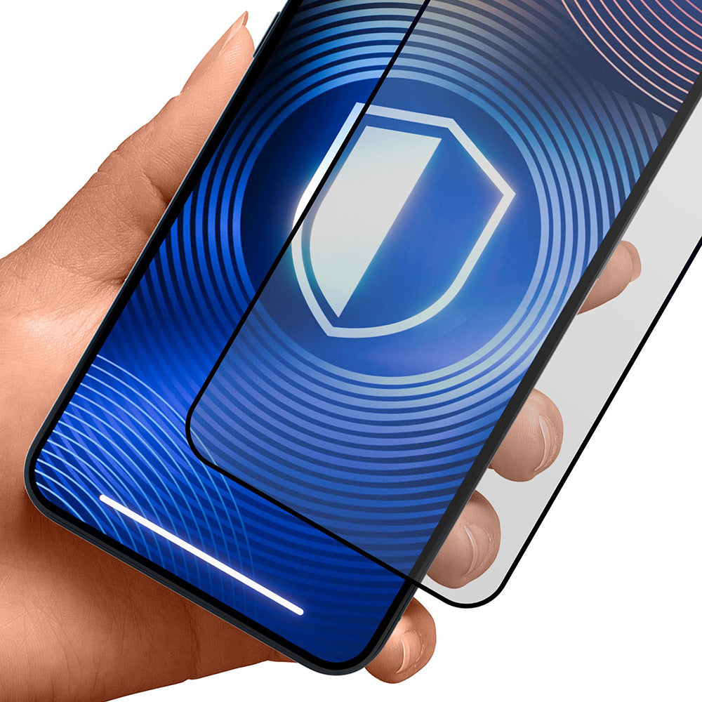 Mattapintainen yksityisyyssuojakalvo 3MK HardGlass Max Apple iPhone 17 Pro Max -puhelimelle, karkaistu lasi, täysliima