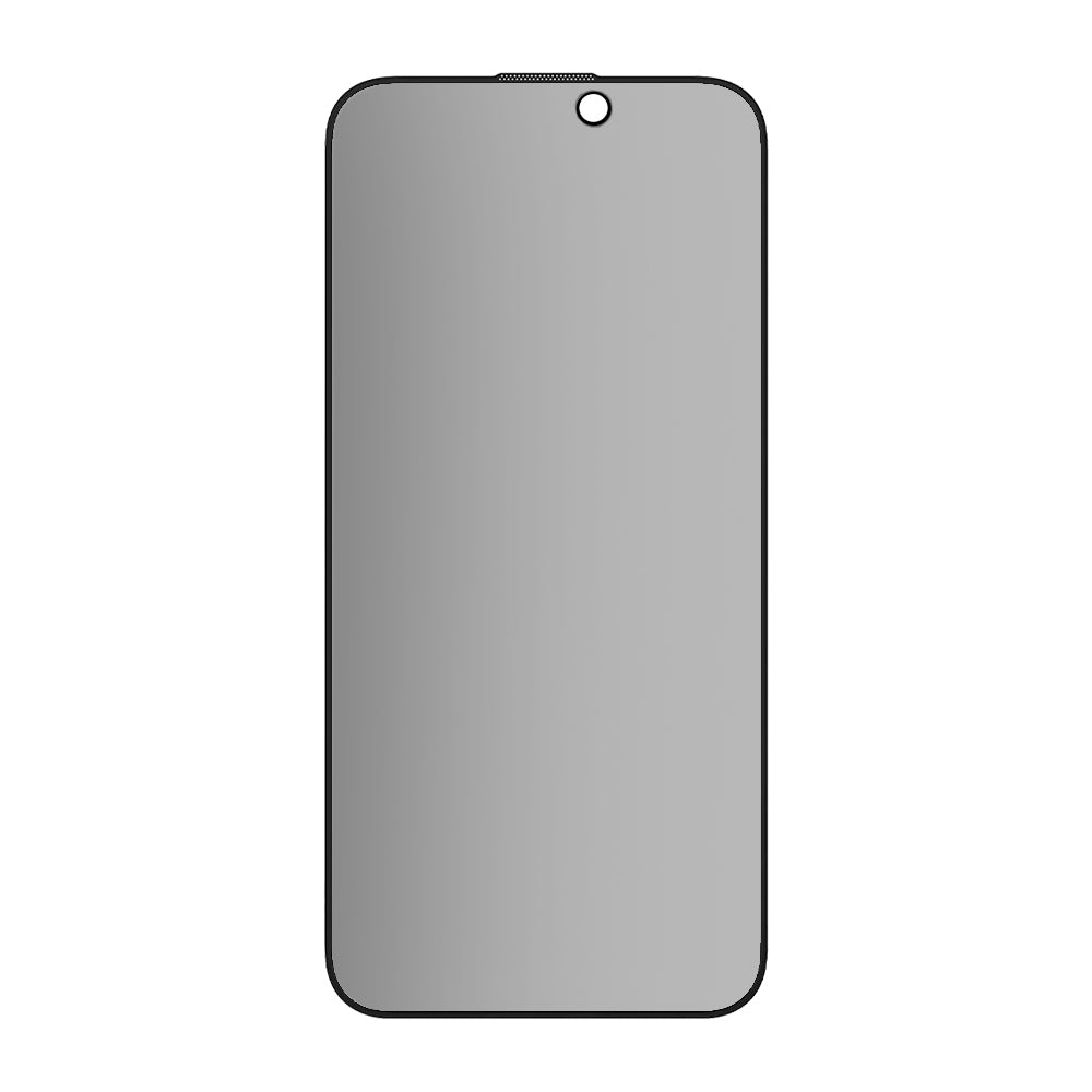 Matta Privacy Blueo Anti-Peep -näytönsuoja Apple iPhone 16 Plus / 15 Plus, turvalasi, täysiliimainen