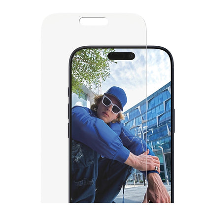 PanzerGlass Classic Fit EasyAligner -suojakalvo Apple iPhone 17 Pro Max -puhelimelle, Turvalasi, Täysliima