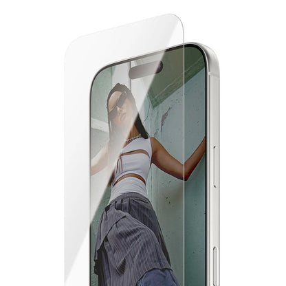 PanzerGlass Safe näytönsuojakalvo. Ultra-Wide Fit EasyAligner Apple iPhone 17 Prolle, Turvalasi, Full Glue