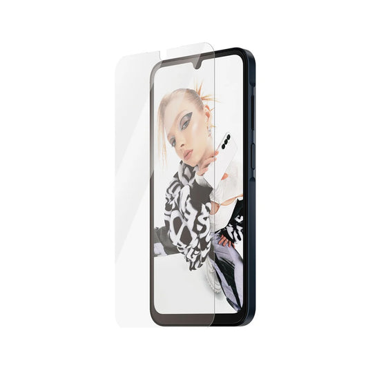 PanzerGlass Safe -näytönsuojakalvo. Ultra-Wide Fit EasyAligner Samsung Galaxy A26 A266 -puhelimille, Turvalasi, Full Glue