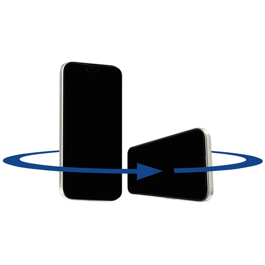 Anank 1X Reinforced 360 Privacy-näytönsuoja Apple iPhone 16:lle, turvalasi, täysliimalla, 2.5D