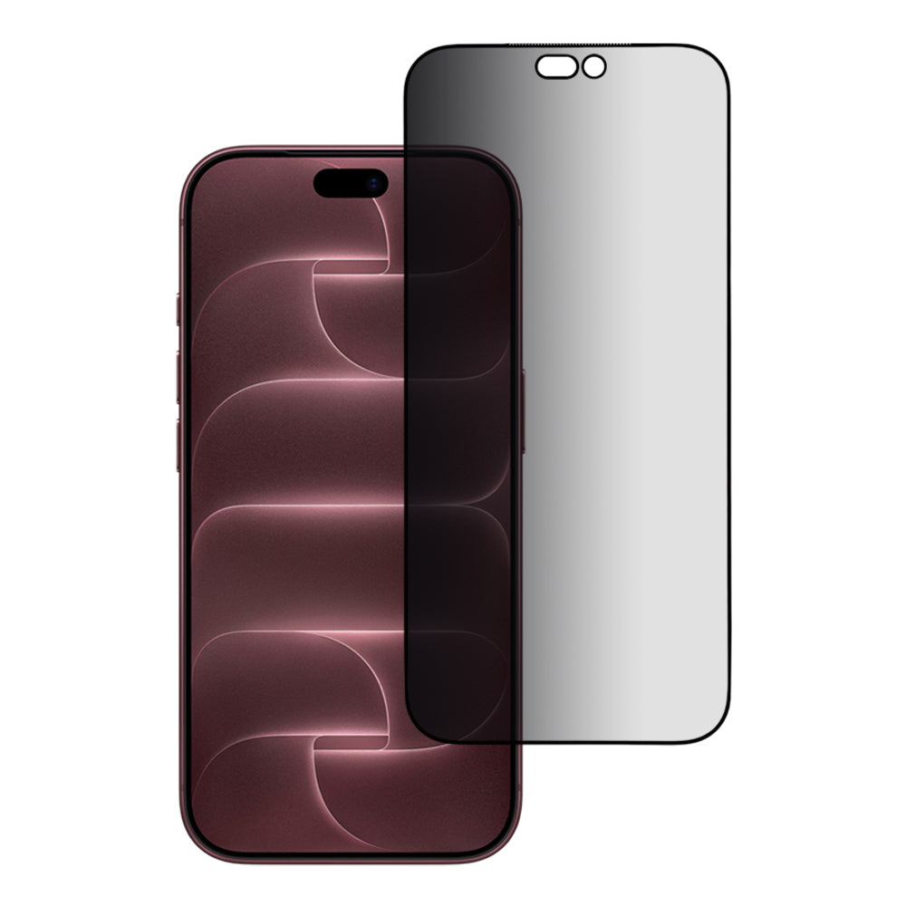 Blueo Anti Peep AR -yksityisyydensuojakalvo Apple iPhone 18 Pro Max -puhelimelle, karkaistu lasi, Full Glue, 3D