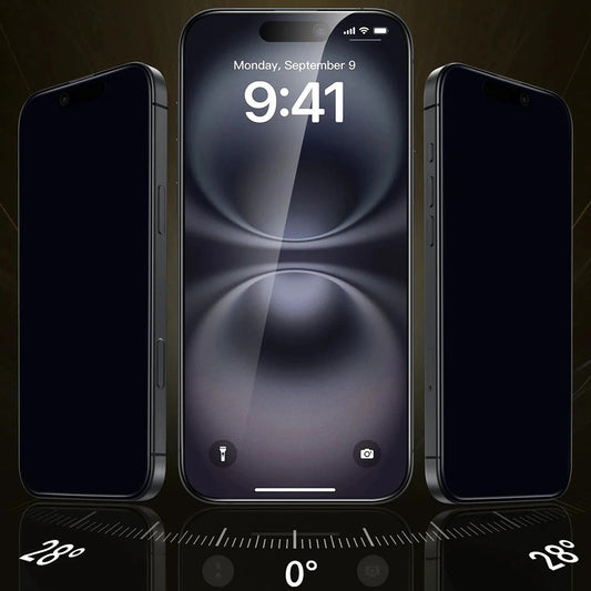 Privacy ESR UltraFit Armorite Pro -näytönsuojakalvo Apple iPhone 17 Prolle, Panssarilasi, Full Glue, 3 kappaleen setti