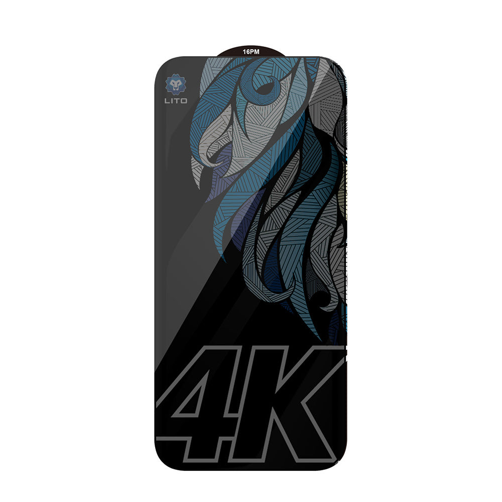 Suojakalvo Privacy Lito D+ Max 4K Apple iPhone 17 Air, Karkaistu lasi, Full Glue