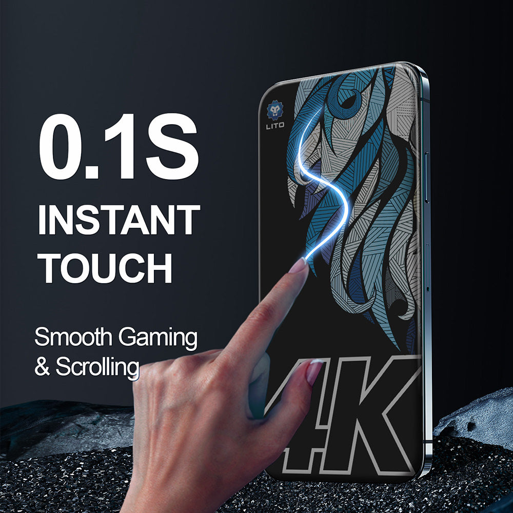 Suojakalvo Privacy Lito D+ Max 4K Apple iPhone 17 Air, Karkaistu lasi, Full Glue