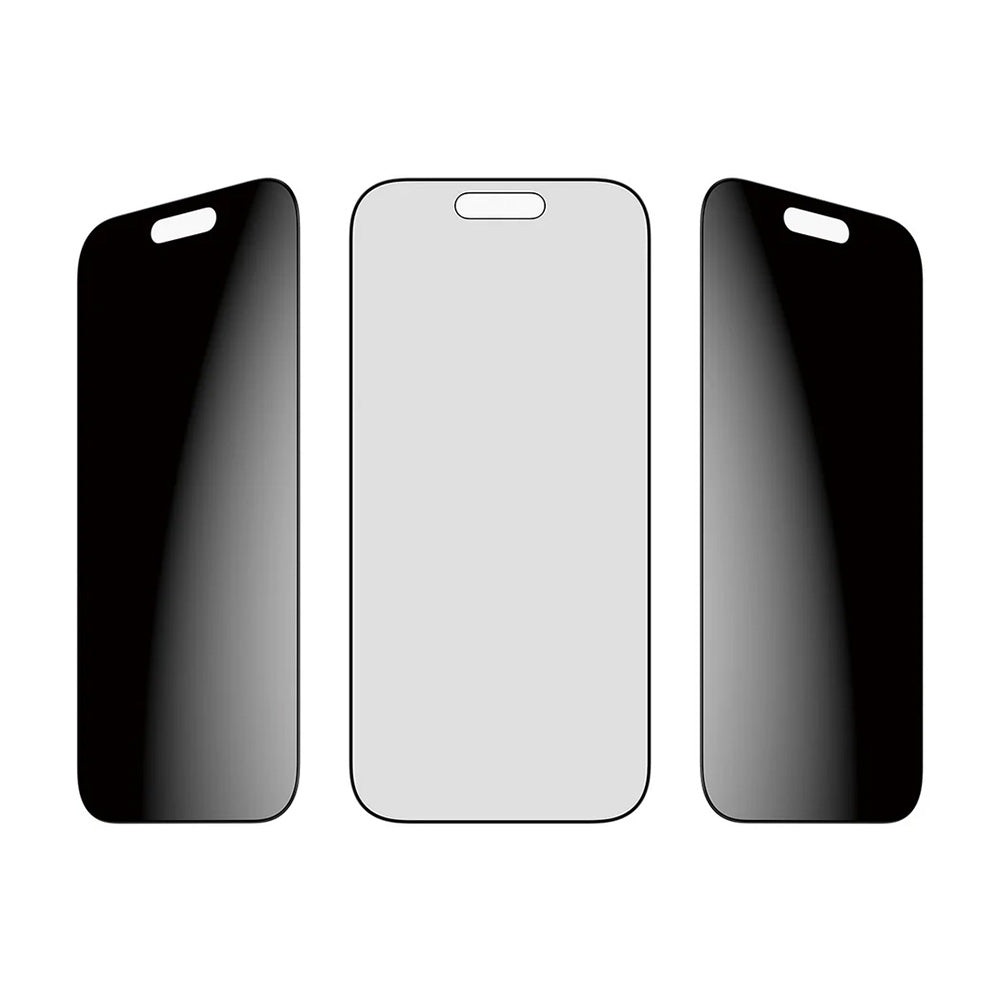 Näytön suojakalvo Privacy PanzerGlass Ultra-Wide Fit 2-Way EasyAligner Apple iPhone 17 / 16 Pro, Karkaistu lasi, Full Glue