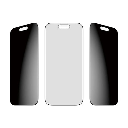 Näytön suojakalvo Privacy PanzerGlass Ultra-Wide Fit 2-Way EasyAligner Apple iPhone 17 / 16 Pro, Karkaistu lasi, Full Glue