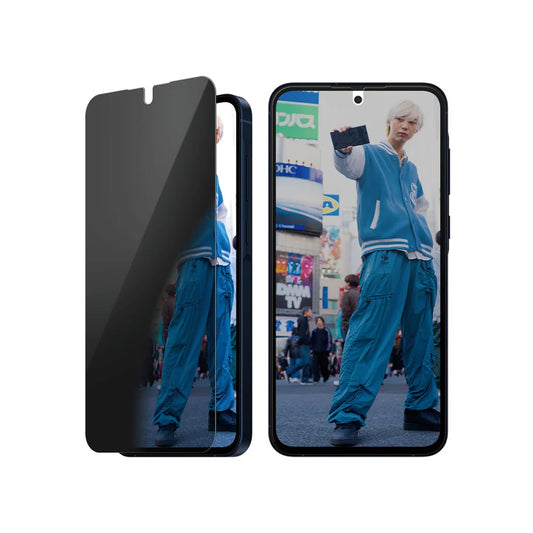 Näytön suojakalvo Privacy PanzerGlass Ultra-Wide Fit Samsung Galaxy A56 A566 varten, Karkaistu lasi, Full Glue