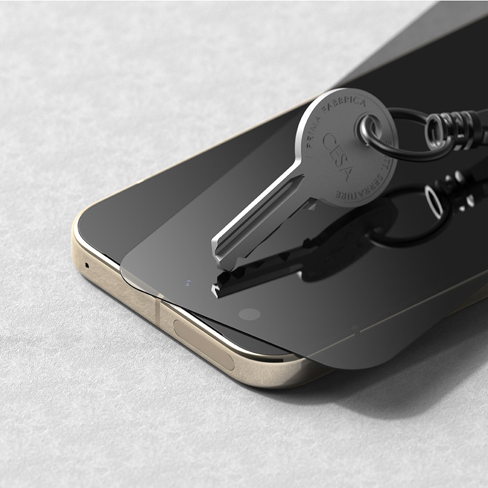 Ringke Easy Slide Privacy -näytönsuoja Google Pixel 11 Pro XL / 10 Pro XL / 9 Pro XL:lle, karkaistu lasi, täysi liima, 2 kappaleen setti
