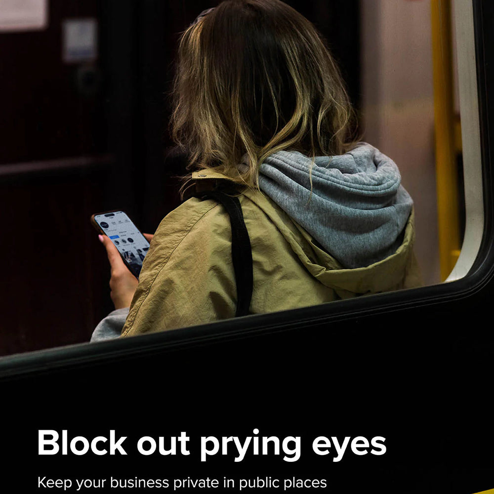 Privacy Ringke -näytönsuojakalvo Apple iPhone 15 Prolle, Panssarilasi, Täysliima