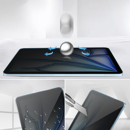 Privacy Techsuit ArmorGlass CrystalHD -näytönsuoja Samsung Galaxy Tab S10+ / Tab S9 FE+ -laitteille, karkaistu lasi, täysiliimainen, 2 kappaleen setti