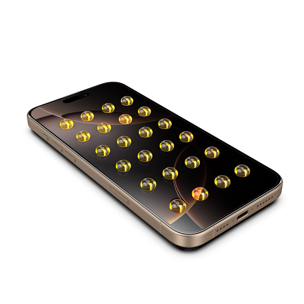 Näytönsuoja Privacy Techsuit TitanGlass Apple iPhone 17 Prolle, Karkaistu lasi, Full Glue