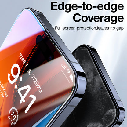 Torras GlassGo Epic Privacy-näytönsuojakalvo Apple iPhone 15 Pro Maxille, Panssarilasi, Täysliima