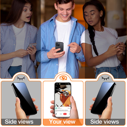 Torras GlassGo Epic Privacy-näytönsuojakalvo Apple iPhone 15 Pro Maxille, Panssarilasi, Täysliima