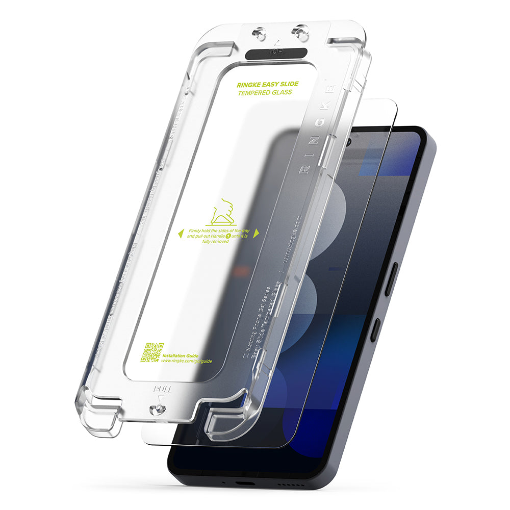 Ringke Easy Slide Screen Protector for Nothing Phone (3a) / Phone (3a) Pro, Tempered Glass, Full Glue, Set of 2 pieces