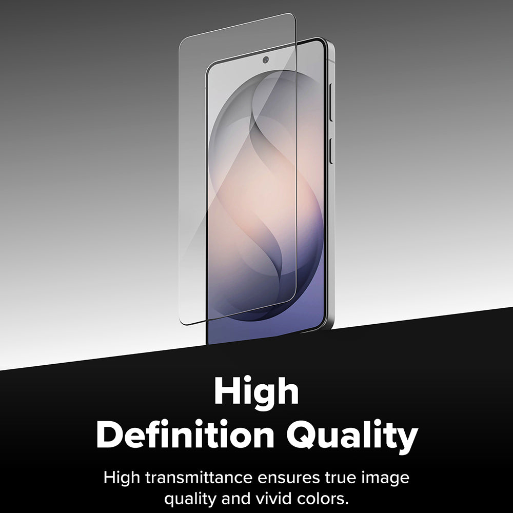 Ringke Easy Slide -näytönsuojakalvo Samsung Galaxy S26 S942:lle, karkaistu lasi, täysliima, 2 kappaleen setti