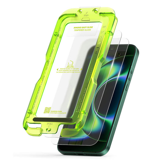 Ringke Easy Slide -näytönsuoja Xiaomi 17 Ultra -puhelimelle, karkaistu lasi, täysi liima, 2 kappaleen setti