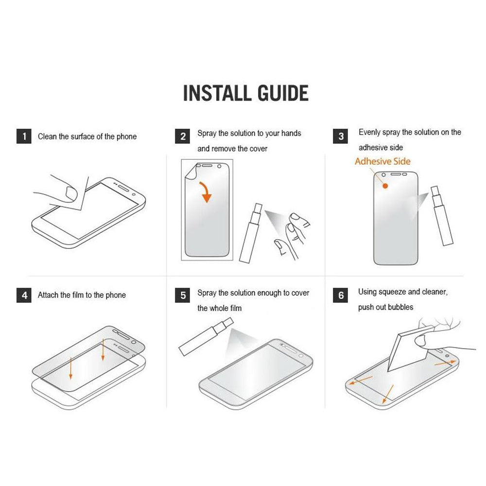 Smart Protection Premium Classic -näytönsuoja Apple iPhone 15 Pro Maxille, muovia, 2 kappaleen setti