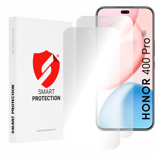 Smart Protection Premium Classic -näytönsuoja Honor 400 Pro:lle, muovia, 2 kappaleen setti