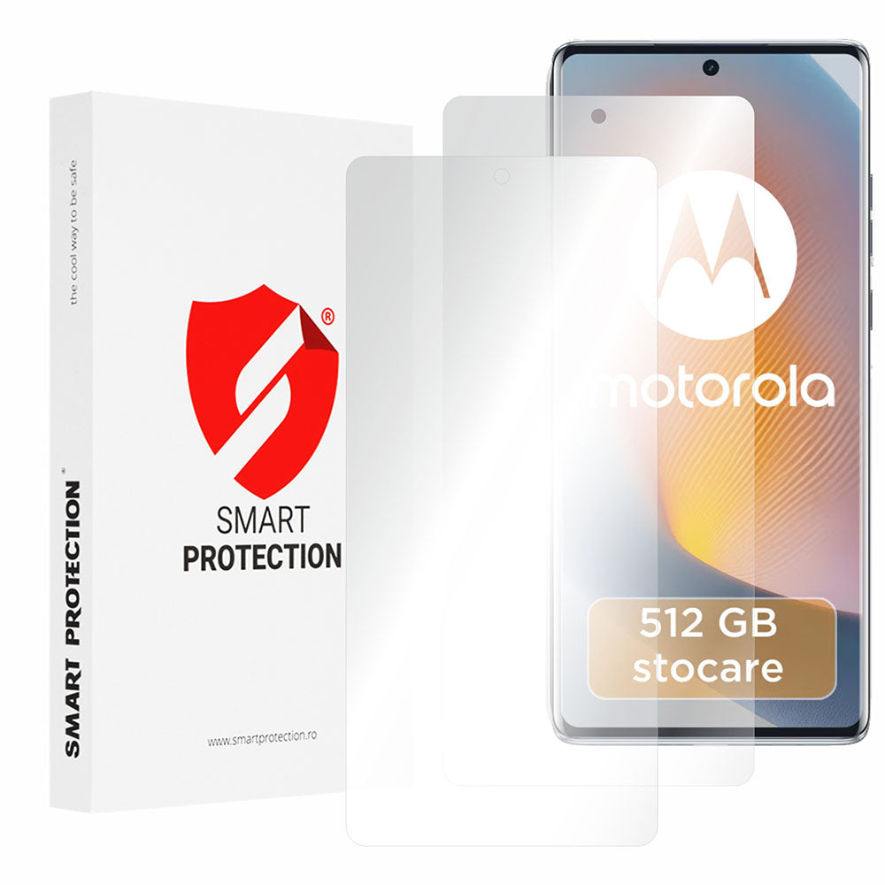Smart Protection Premium Classic -näytönsuoja Motorola Edge 50 Fusionille, muovia, 2 kappaleen setti