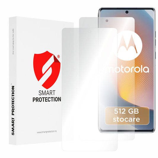 Smart Protection Premium Classic -näytönsuoja Motorola Edge 50 Fusionille, muovia, 2 kappaleen setti