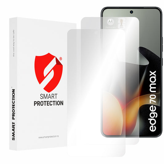 Smart Protection Premium Classic -näytönsuoja Motorola Edge 70 Maxille, muovia, 2 kappaleen setti