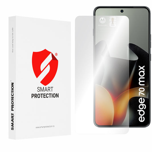Smart Protection Premium Classic -näytönsuoja Motorola Edge 70 Maxille, muovia, 2 kappaleen setti