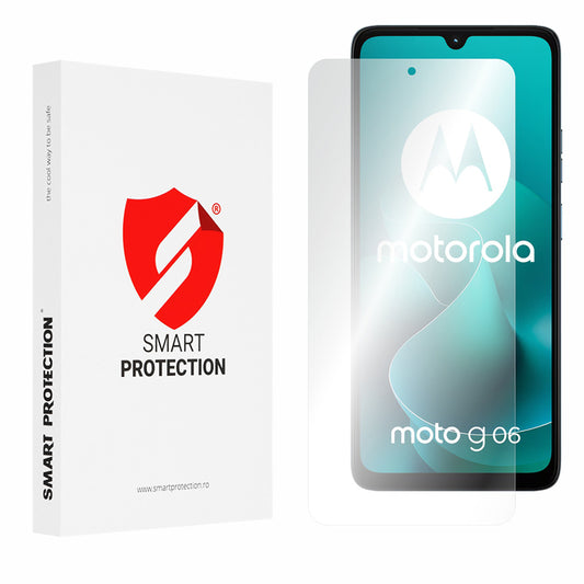 Suojakalvo Smart Protection Premium Classic Motorola Moto G06 Power / G06 -puhelimelle, Muovi, Täysliima, 2 kappaleen setti