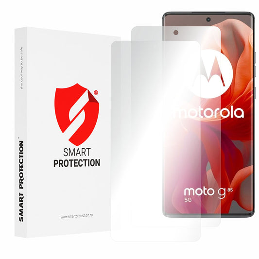 Smart Protection Premium Classic -näytönsuoja Motorola Moto G85:lle, muovia, 2 kappaleen setti