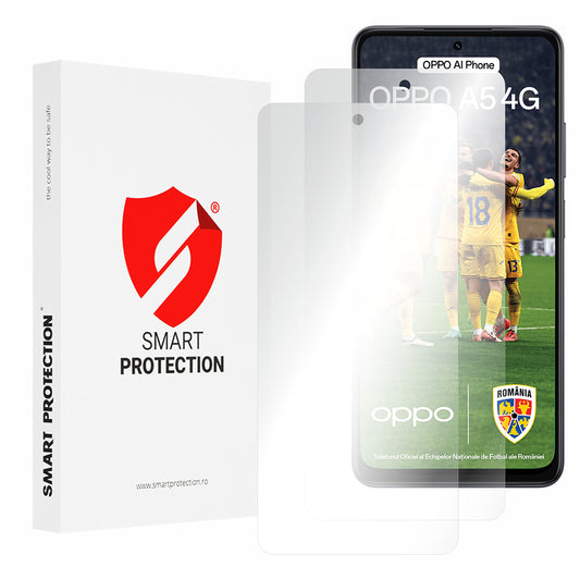 Smart Protection Premium Classic -näytönsuoja Oppo A5 4G:lle, muovia, 2 kappaleen setti