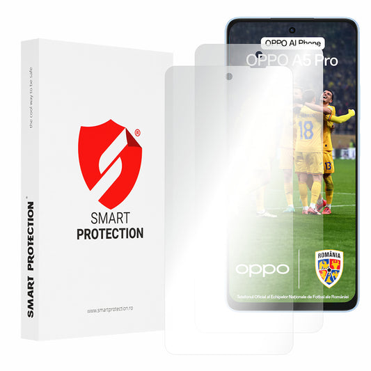 Smart Protection Premium Classic -näytönsuoja Oppo A5 Pro 4G / A5 Pro -puhelimelle, muovia, 2 kappaleen setti