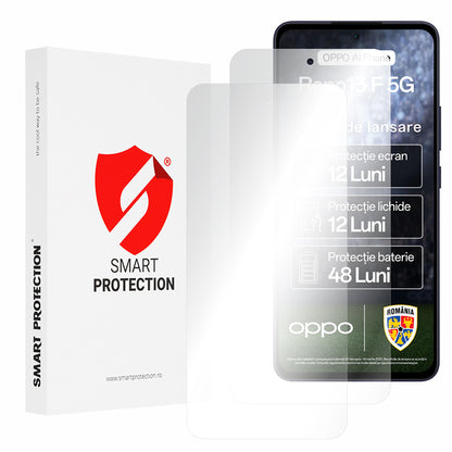 Smart Protection Premium Classic -näytönsuoja Oppo Reno13 FS 5G / Reno13 F 4G / Reno13 F -puhelimille, muovia, 2 kappaleen setti