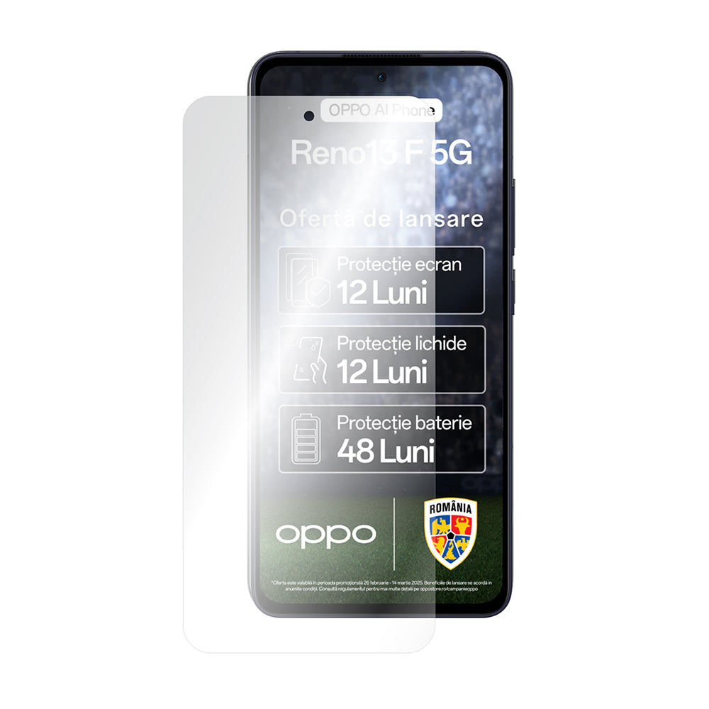 Smart Protection Premium Classic -näytönsuoja Oppo Reno13 FS 5G / Reno13 F 4G / Reno13 F -puhelimille, muovia, 2 kappaleen setti