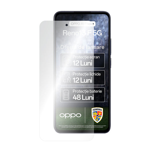 Smart Protection Premium Classic -näytönsuoja Oppo Reno13 FS 5G / Reno13 F 4G / Reno13 F -puhelimille, muovia, 2 kappaleen setti