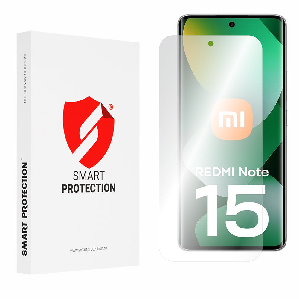 Suojakalvo Smart Protection Premium Classic Xiaomi Redmi Note 15 4G:lle, Muovi, 2 kappaleen setti