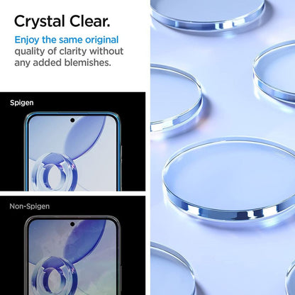 Spigen GlastR Align Master -näytönsuoja Samsung Galaxy A54 A546:lle, karkaistu lasi, täyshartsi, 2 kappaleen setti AGL05966