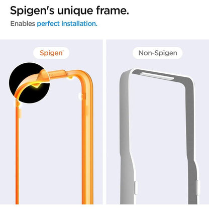Spigen GlastR Align Master -näytönsuoja Samsung Galaxy A54 A546:lle, karkaistu lasi, täyshartsi, 2 kappaleen setti AGL05966