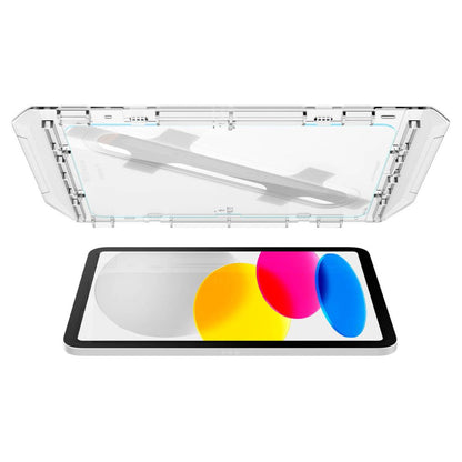 Spigen GlastR EZ FIT -näytönsuoja Apple iPadille (2025) / (2022), karkaistu lasi, Full Glue AGL05554