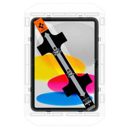 Spigen GlastR EZ FIT -näytönsuoja Apple iPadille (2025) / (2022), karkaistu lasi, Full Glue AGL05554