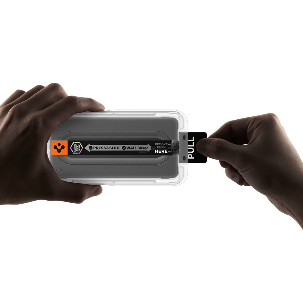 Spigen GlastR EZ FIT Pro HD Anti-Reflection -suojakalvo Samsung Galaxy S26 Ultra S948 -puhelimelle, karkaistu lasi, täysliima, 2 kappaleen setti