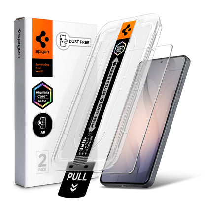 Spigen GlastR EZ FIT Pro HD (Heijastuksenesto) näytönsuojakalvo Samsung Galaxy S26 Plus S947:lle, Turvalasi, Täysliima, 2 kappaleen setti