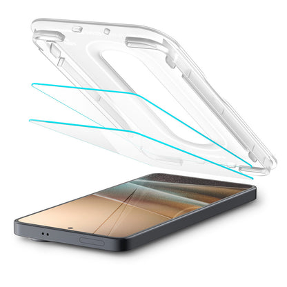 Spigen GlastR EZ FIT Pro HD (Heijastuksenesto) näytönsuojakalvo Samsung Galaxy S26 Plus S947:lle, Turvalasi, Täysliima, 2 kappaleen setti