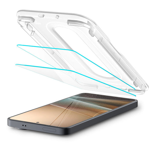 Spigen GlastR EZ FIT Pro HD (Heijastuksenesto) näytönsuojakalvo Samsung Galaxy S26 Plus S947:lle, Turvalasi, Täysliima, 2 kappaleen setti