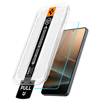 Spigen GlastR EZ FIT Pro HD (Heijastuksenesto) näytönsuojakalvo Samsung Galaxy S26 Plus S947:lle, Turvalasi, Täysliima, 2 kappaleen setti