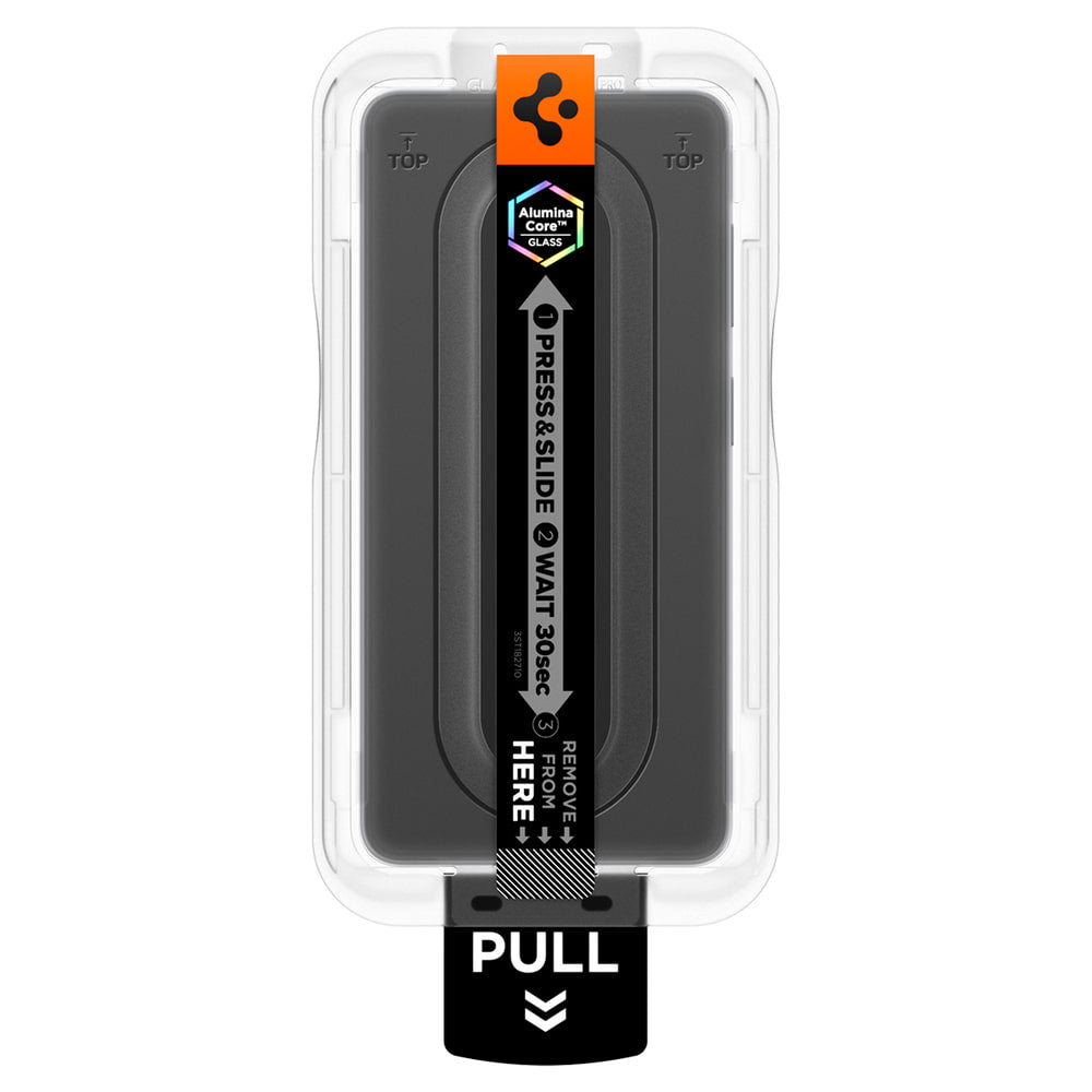 Spigen GlastR EZ FIT Pro HD (Heijastuksenesto) näytönsuojakalvo Samsung Galaxy S26 Plus S947:lle, Turvalasi, Täysliima, 2 kappaleen setti
