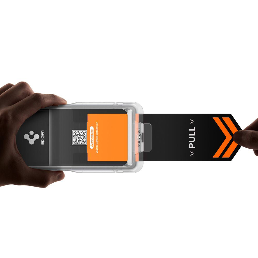 Spigen GlastR EZ FIT Pro HD -näytönsuojakalvo Samsung Galaxy S26 S942:lle, karkaistu lasi, Full Glue AGL11097