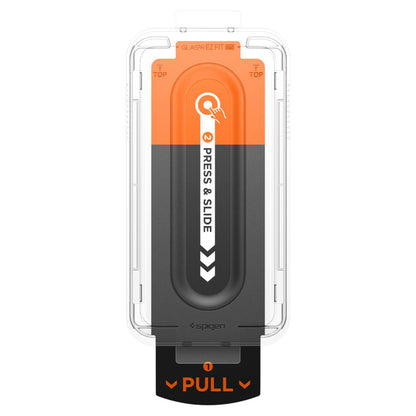 Suojakalvo Spigen GlastR EZ FIT Pro Samsung Galaxy S25 Edge S937 -puhelimelle, Karkaistu lasi, Täysliima