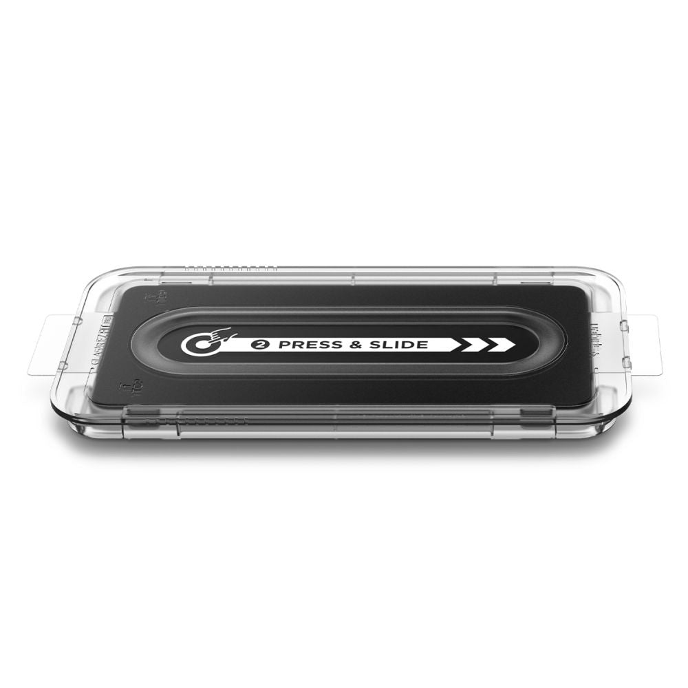 Suojakalvo Spigen GlastR EZ FIT Pro Samsung Galaxy S25 Edge S937 -puhelimelle, Karkaistu lasi, Täysliima