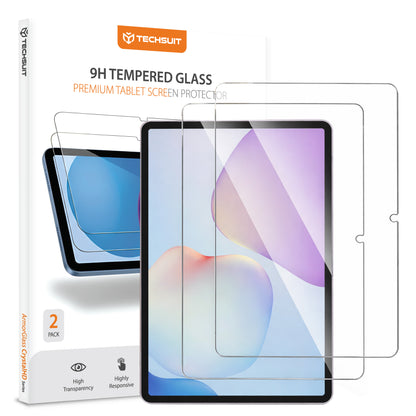 Techsuit ArmorGlass CrystalHD -suojakalvo Huawei MatePad 11.5 (2025) -laitteelle, Turvalasi, Full Glue, 2 kappaleen setti